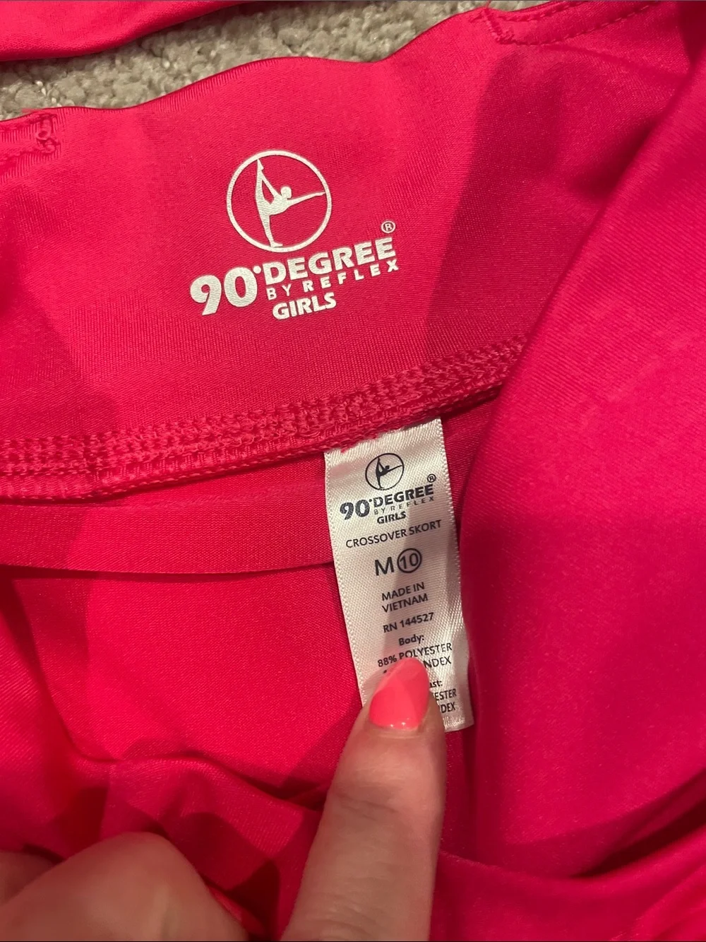 90 Degree By Reflex Kids Matching Set in Hot Pink